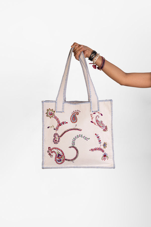 Paisley Garden Tote